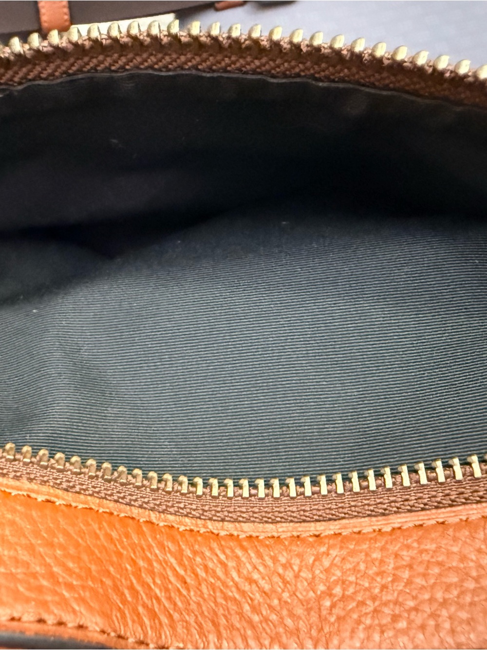 Coach Hudson Leather Messenger Bag Briefcase Saddle Brown Laptop Crossbody - Picture 12 of 16